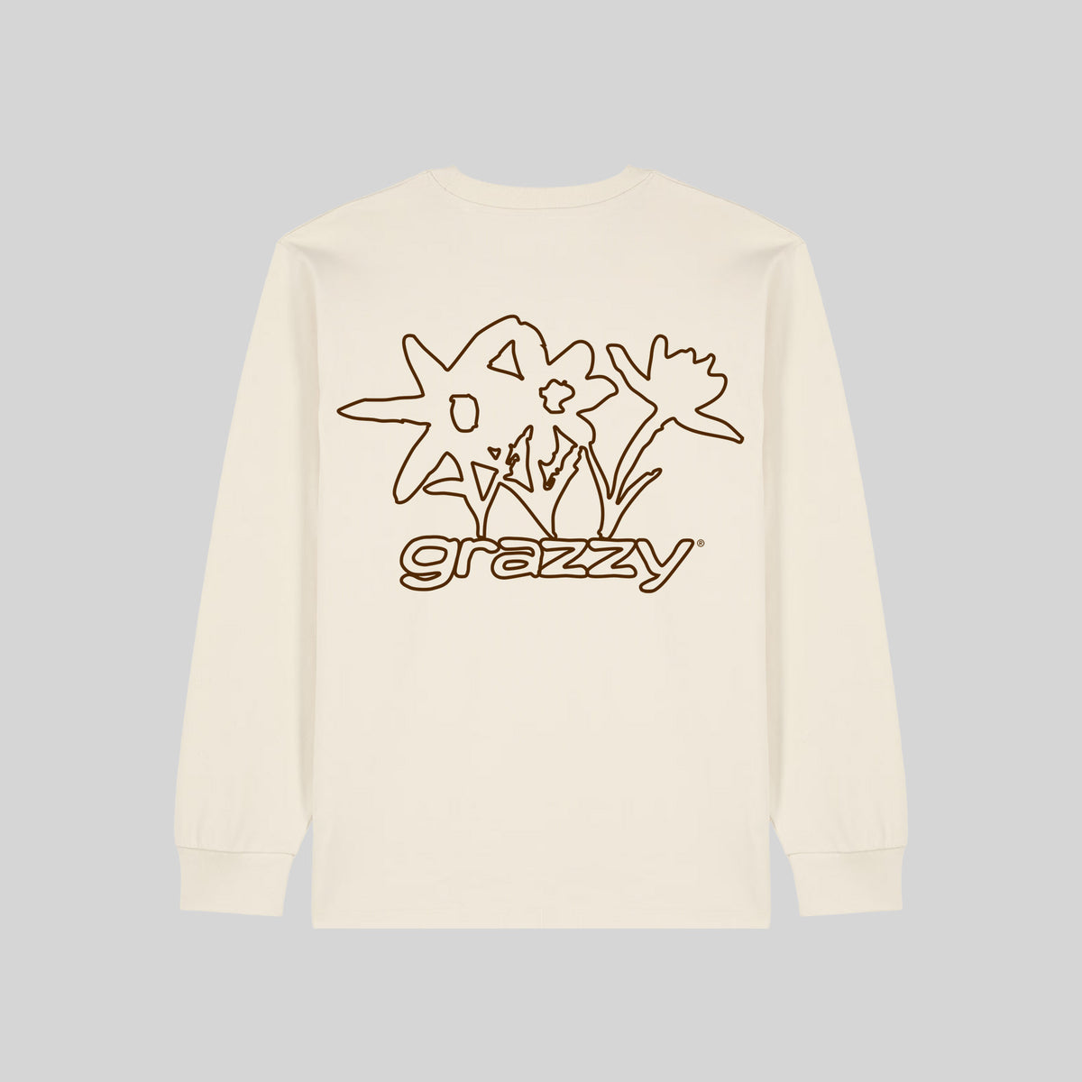 Wildflowers Outline Long-Sleeve