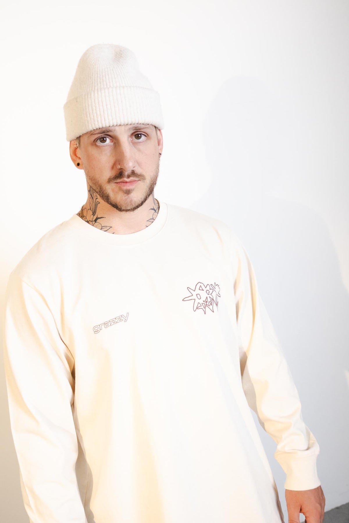 Wildflowers Outline Long-Sleeve