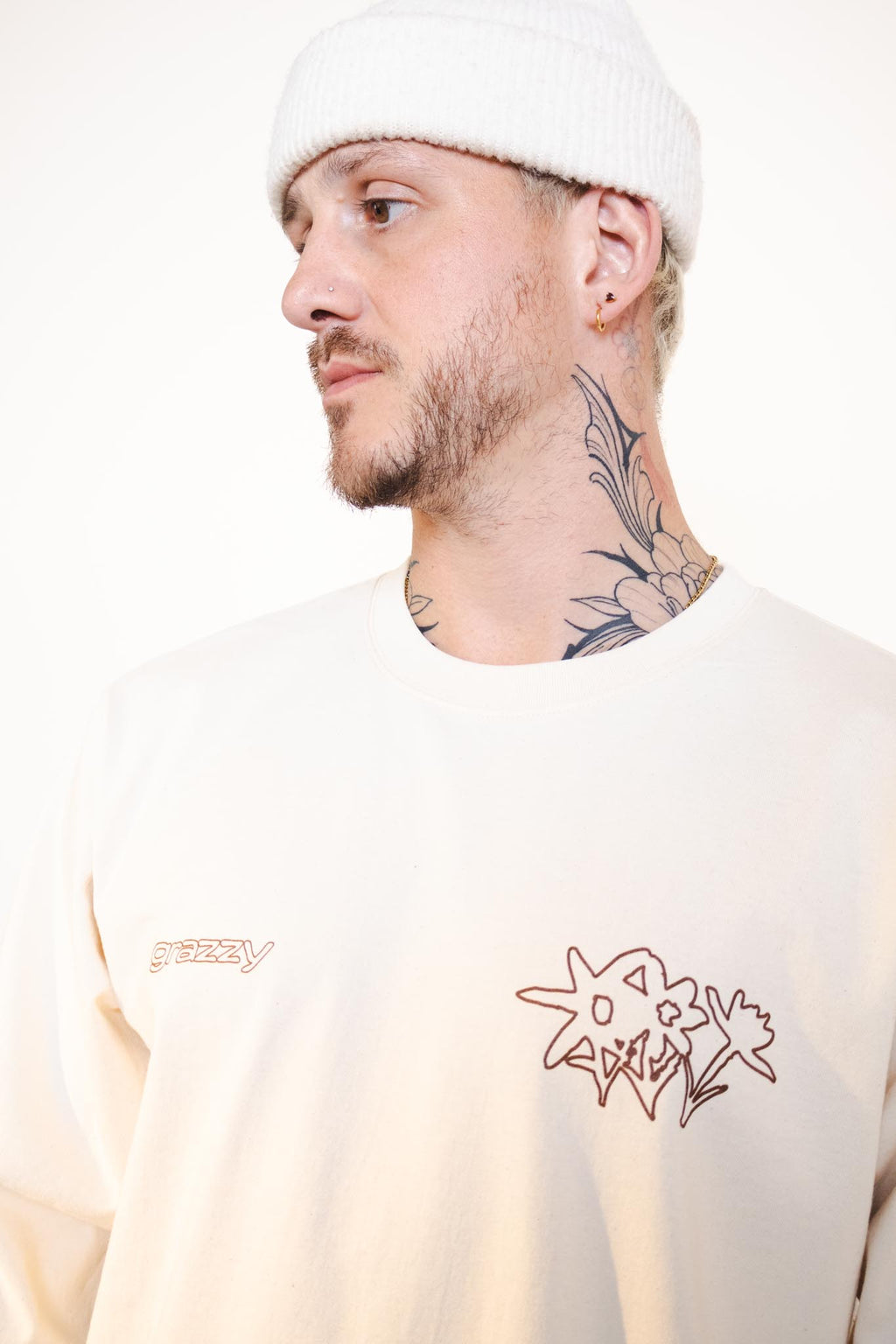 Wildflowers Outline Long-Sleeve