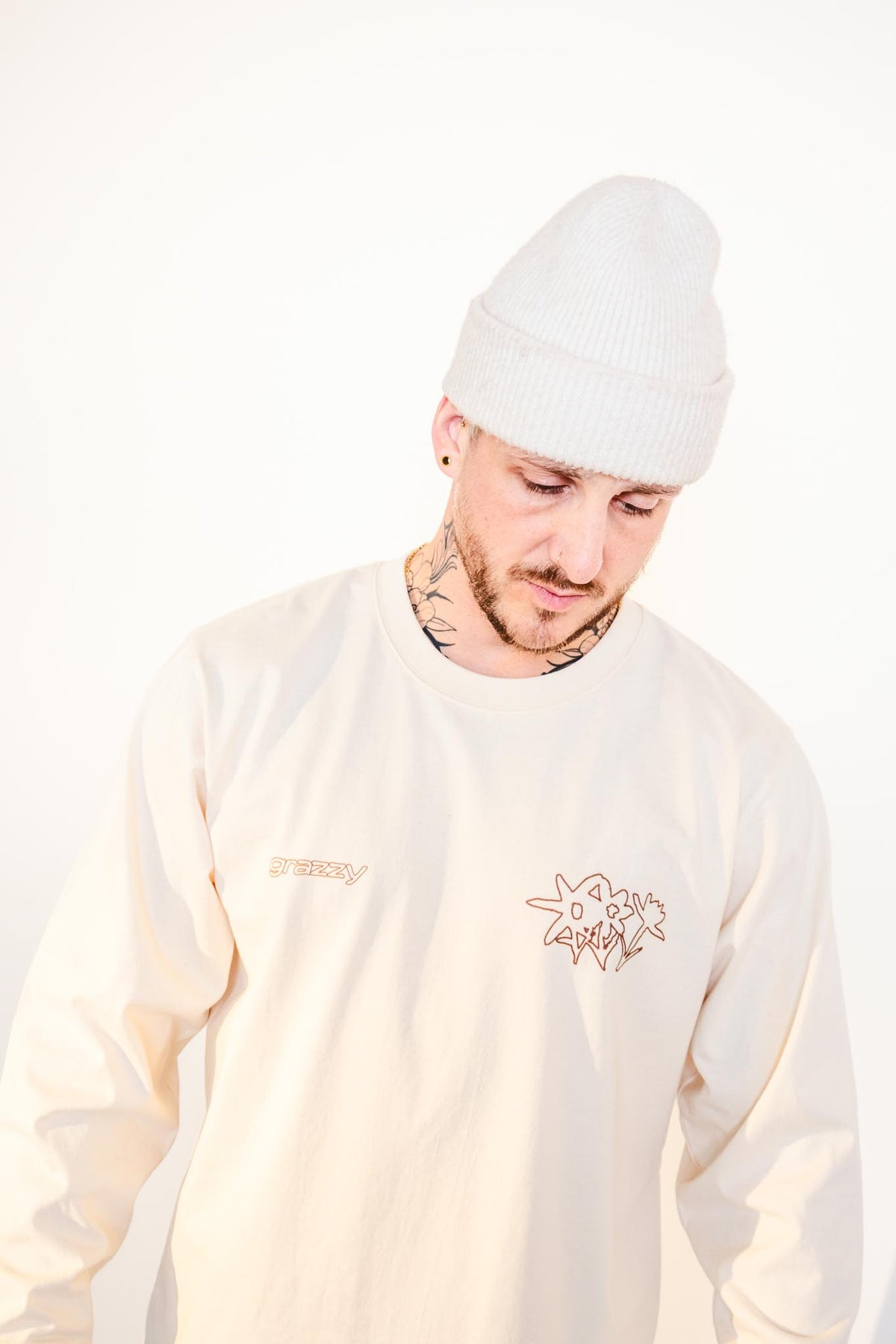 Wildflowers Outline Long-Sleeve