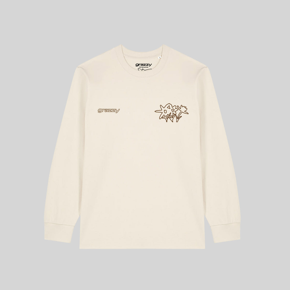 Wildflowers Outline Long-Sleeve